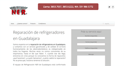 Desktop Screenshot of nerguadalajara.com
